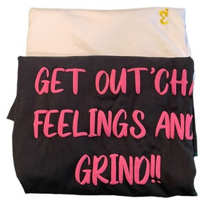 Emotions Emoji Two Short Sleeve‎ Tshirts Size 3XL Unisex NWT